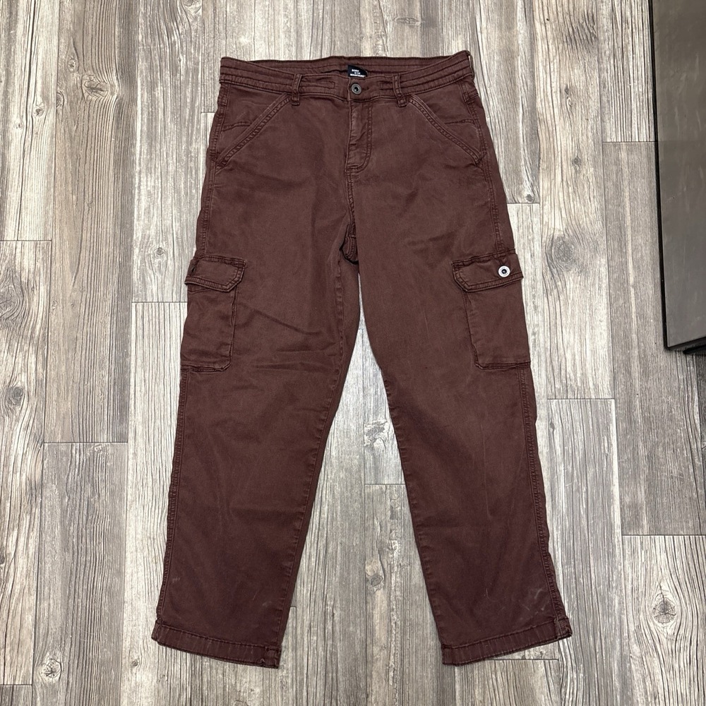 Kuhl Women's Kultivatr Kargo Cargo Crop Pants Size 10 Chicory Burgundy 6412